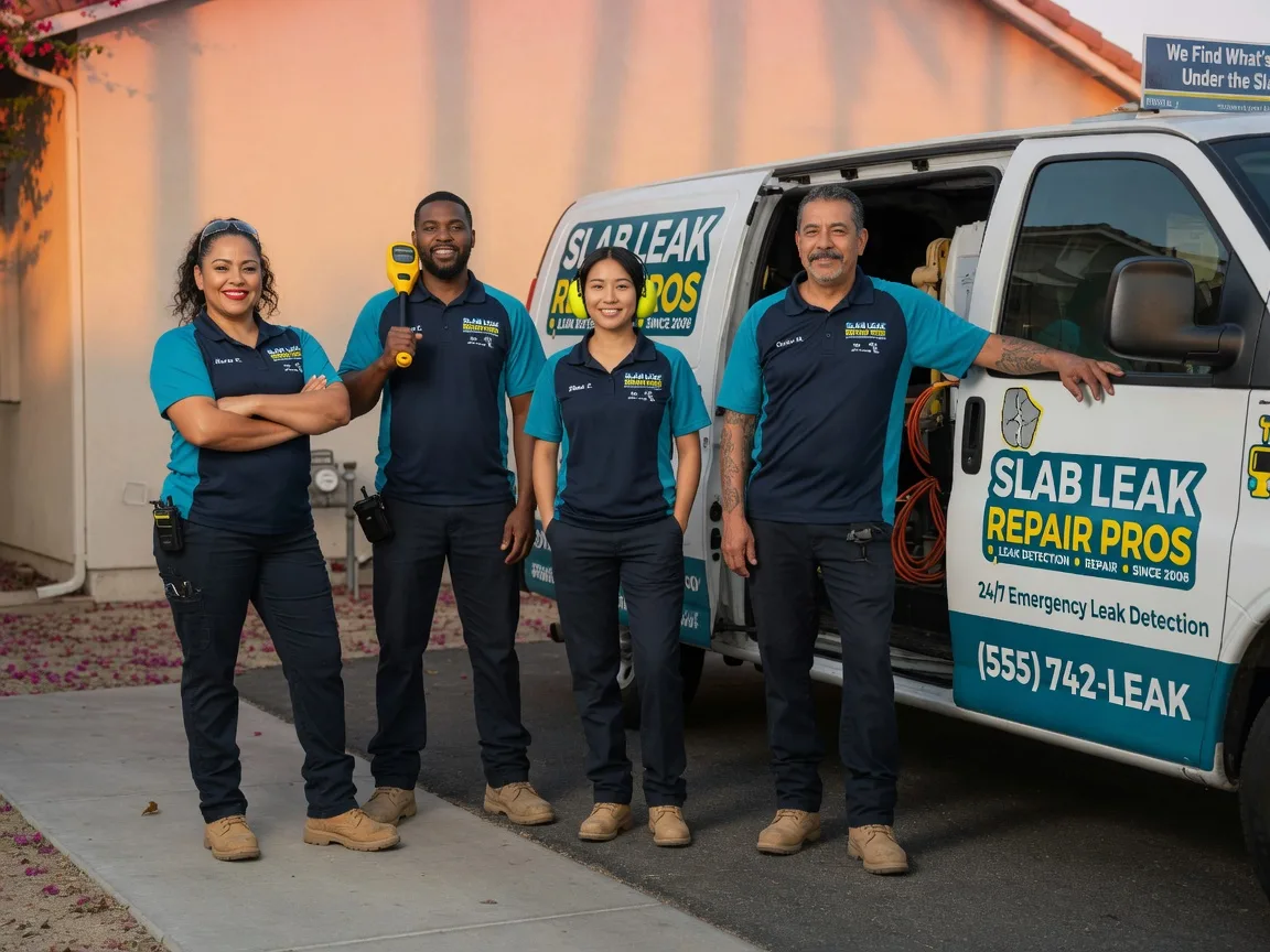 Slab Leak Repair company in Papineau, IL
